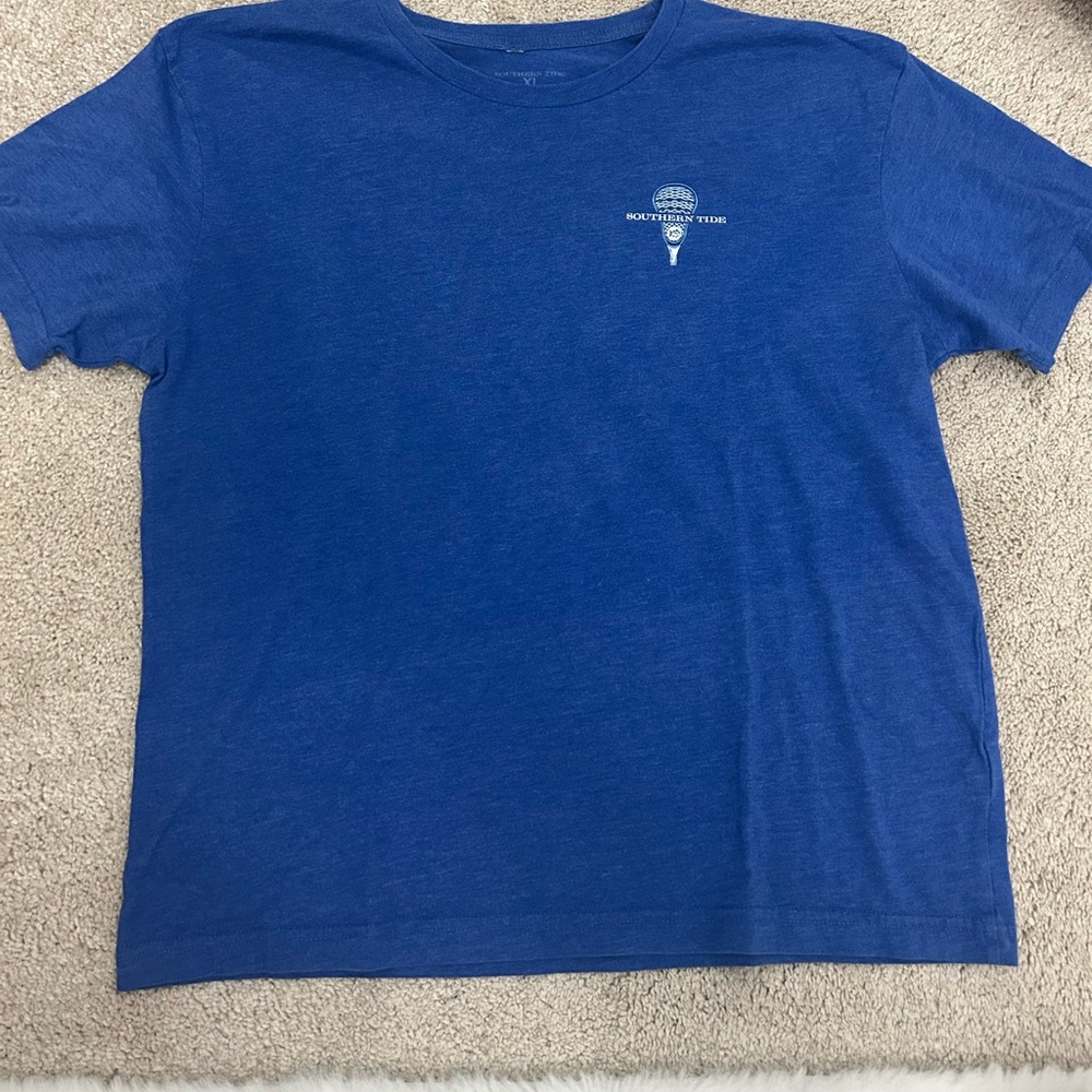 Southern Tide Blue Short Sleeve Tee